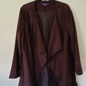Roman's brown lined jacket